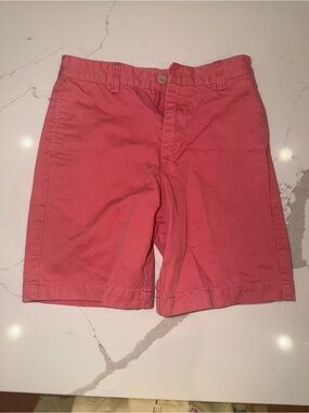 Vineyard Vines Boys Classic Coral Chino/Golf Shorts